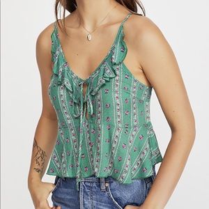 Free people love to love printed cami